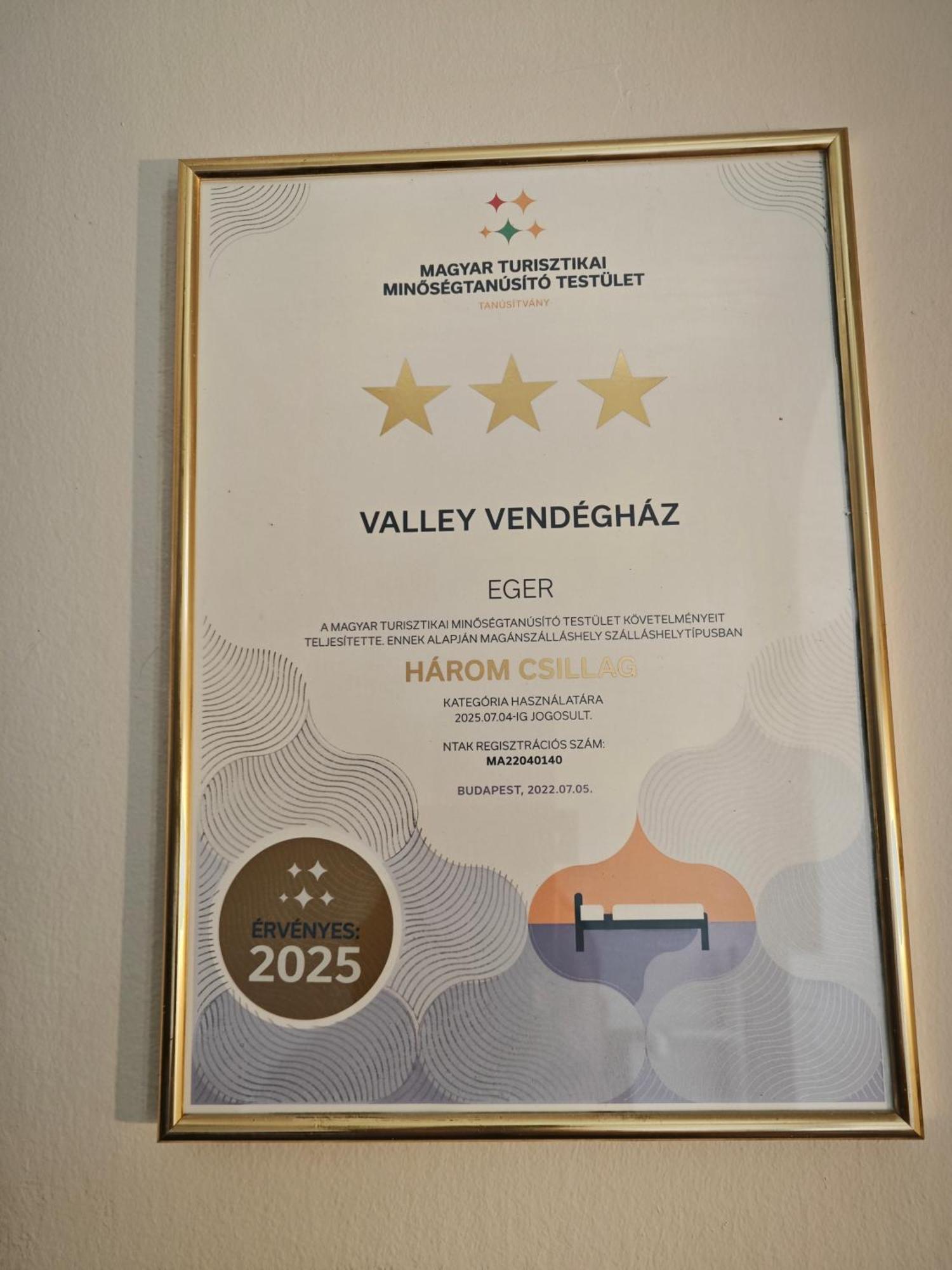 Valley Vendeghaz Eger Eksteriør billede